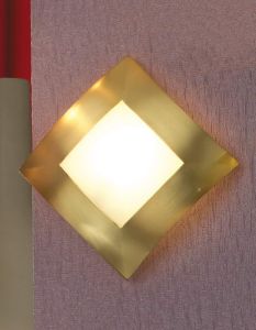 LSC-0741-01 LUSSOLE Бра из серии Quadri, матовое золото, 1 лампа