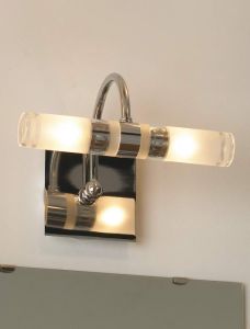 LSL-5411-02 LUSSOLE Светильник для ванной из серии Acqua Lussole, хром, 2 плафона
