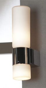 LSQ-9101-02 LUSSOLE Светильник для ванной из серии Genova, 1 плафон, хром, белый