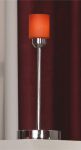 LSQ-8694-01 LUSSOLE Настольная лампа из серии Imperia, 1 плафон, хром, красный матовый