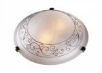 332-Sonex Потолочный светильник Barocco Oro, 3 лампы, белый, серебристый