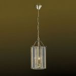 2343/3 Odeon Light Подвесной светильник Taros, 3 лампы, бронза, прозрачное стекло 
