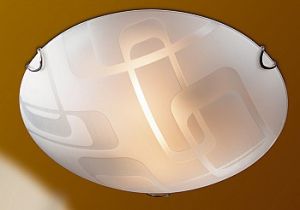 257 Sonex Потолочный светильник Halo, 3 лампы, белый, хром