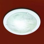 120-Sonex Потолочный светильник Alabastro, 1 лампа, стекло, белый 