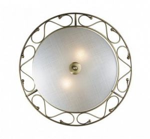 2252 Sonex Потолочный светильник Istra, 2 лампы, бронза, белый