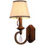 A6016AP-1BG Arte Lamp Бра Castello, 1 плафон, коричневый, бежевый
