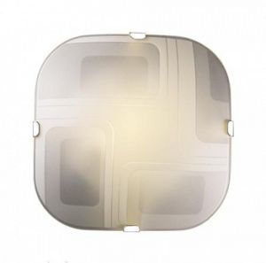 2141 Sonex Потолочный светильник Illusion, 2 лампы, хром, белый