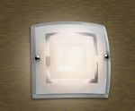 1201-Sonex Бра Cube, 1 лампа, белый, хром