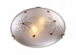 149-Sonex Потолочный светильник Floret, 1 лампа, белый, янтарный 