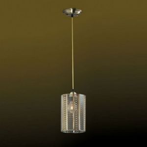 2343/1 Odeon Light Подвес Taros, 1 лампа, бронза, прозрачное стекло