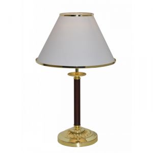 A3545LT-1GO Arte Lamp Настольная лампа Catrin, 1 плафон, золото с коричневым, белый