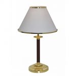 A3545LT-1GO Arte Lamp Настольная лампа Catrin, 1 плафон, золото с коричневым, белый