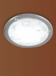 222-Sonex Потолочный светильник Alabastro, 2 лампы, хром, белый