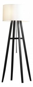 LSP-9265 Lussole Торшер Loft, 3 лампы, хром с черным, белый