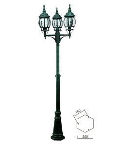 A1047PA-3BG ARTE LAMP Столб уличный фонарный из серии ATLANTA