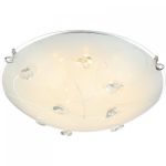 40427 Globo Светильник настенно-потолочный светодиодный Palila, 1 плафон, хром, белый