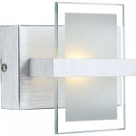41715-1 Globo Светильник настенно-потолочный светодиодный Enisa, 1 плафон, серый, белый