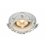 A5230PL-1WG Arte Lamp Светильник встраиваемый Fragile, 1 лампа, белый с золотом