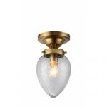 A2312PL-1PB Arte Lamp Светильник потолочный Faberge, 1 плафон, латунь, прозрачный