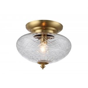 A2302PL-1PB Arte Lamp Светильник потолочный Faberge, 1 плафон, латунь, прозрачный