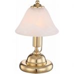 24908 Globo Настольная лампа Antique I, 1 плафон, медь, белый
