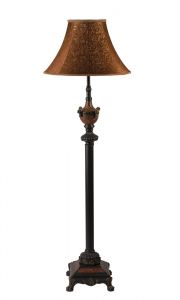 254045501 Chiaro Торшер Версаче, 1 лампа, коричневый, ручная роспись