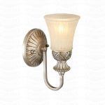 254021201 Chiaro Бра Версаче, 1 лампа, кованое металлическое основание цвета античного серебра