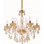 A5081LM-6GO Arte Lamp Люстра подвесная из серии Versailles, 6 ламп, золото