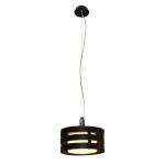 A1326SP-1BK Arte Lamp Светильник подвесной из серии Ring, 1 плафон, хром, белый, венге