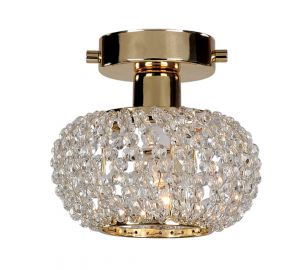 1390-1U Favourite Светильник потолочный Sternchen, 1 лампа, золото, прозрачный