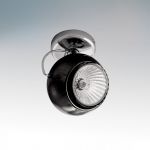 110574 Lightstar Светильник встраиваемый Occhio Fabi, 1 лампа, черный