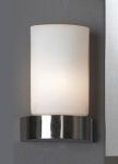 LSQ-9111-01 LUSSOLE Светильник для ванной из серии Genova, 1 плафон, никель, белый
