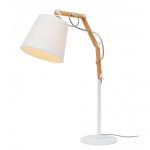 A5700LT-1WH Arte Lamp Настольная лампа Pinoccio, 1 плафон, белый с коричневым