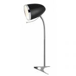 A6155LT-1BK Arte Lamp Настольная лампа Cosy, 1 плафон, хром, черный