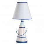 470031001 MW-Light Лампа настольная Маяк, 1 лампа, белый, синий