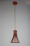 OML-59403-01 Omnilux Светильник подвесной, 1 лампа, дерево, коричневый 