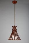 OML-59413-01 Omnilux Светильник подвесной, 1 лампа, дерево, коричневый 