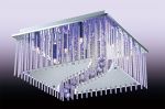2706/8CL Odeon Light Светильник потолочный Domeka, 8 ламп, хром, прозрачный, белый