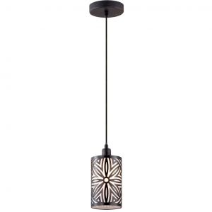 2501/1 Odeon Light Подвесной светильник Moli, 1 лампа, коричневый, пластик