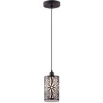 2501/1 Odeon Light Подвесной светильник Moli, 1 лампа, коричневый, пластик 
