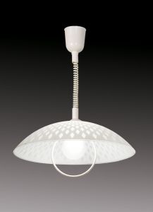 П614 Sonex Подвесной светильник Rombi, 1 лампа, белый  
