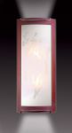 1646-Sonex Бра Sakura, 2 лампы хром, белый, коричневый 