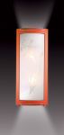 1648-Sonex Бра Sakura, 2 лампы, хром, белый, оранжевый 