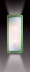 1645-Sonex Бра Sakura, 1 лампа хром, белый, зеленый     