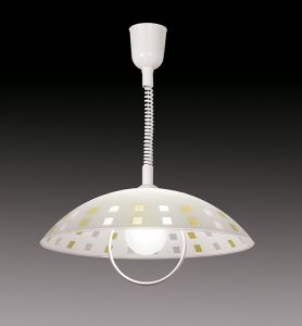 П606 Sonex Подвесной светильник Fantasie, 1 лампа, белый, желтый