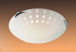 362-Sonex Потолочный светильник Quadro, 3 лампы, белый, хром  