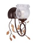 1437-1W Favourite Бра Busch, 1 лампа, коричневый матовый, выдувное муранское стекло