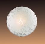108-Sonex Потолочный светильник Vuale, 1 лампа, бронза, белый