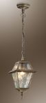 2317/1 Odeon Light Светильник уличный, подвес Outer, 1 лампа, бронза, стекло