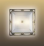 2261-Sonex Настенно-потолочный светильник Villa, 2 лампы, бронза, белый   